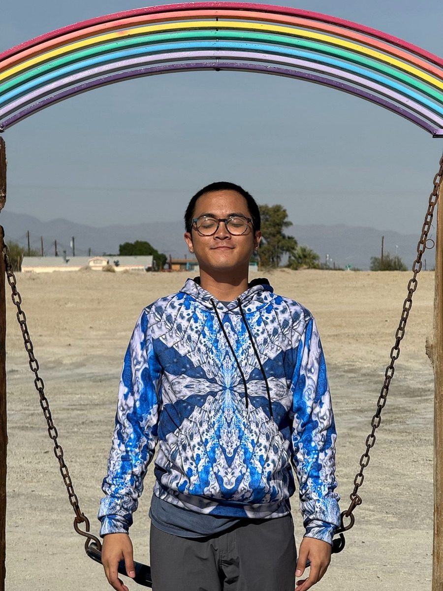 Aqua Math Lyric Luxe Hoodie
