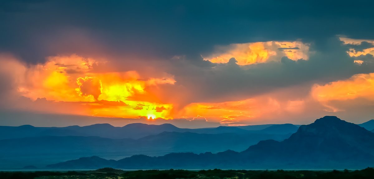 Drama in the Desert Sky